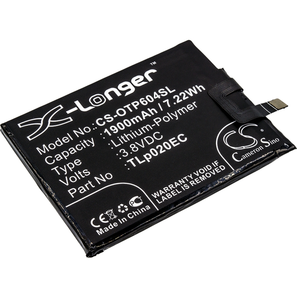 Batérie pre mobilné telefóny Alcatel CS-OTP604SL