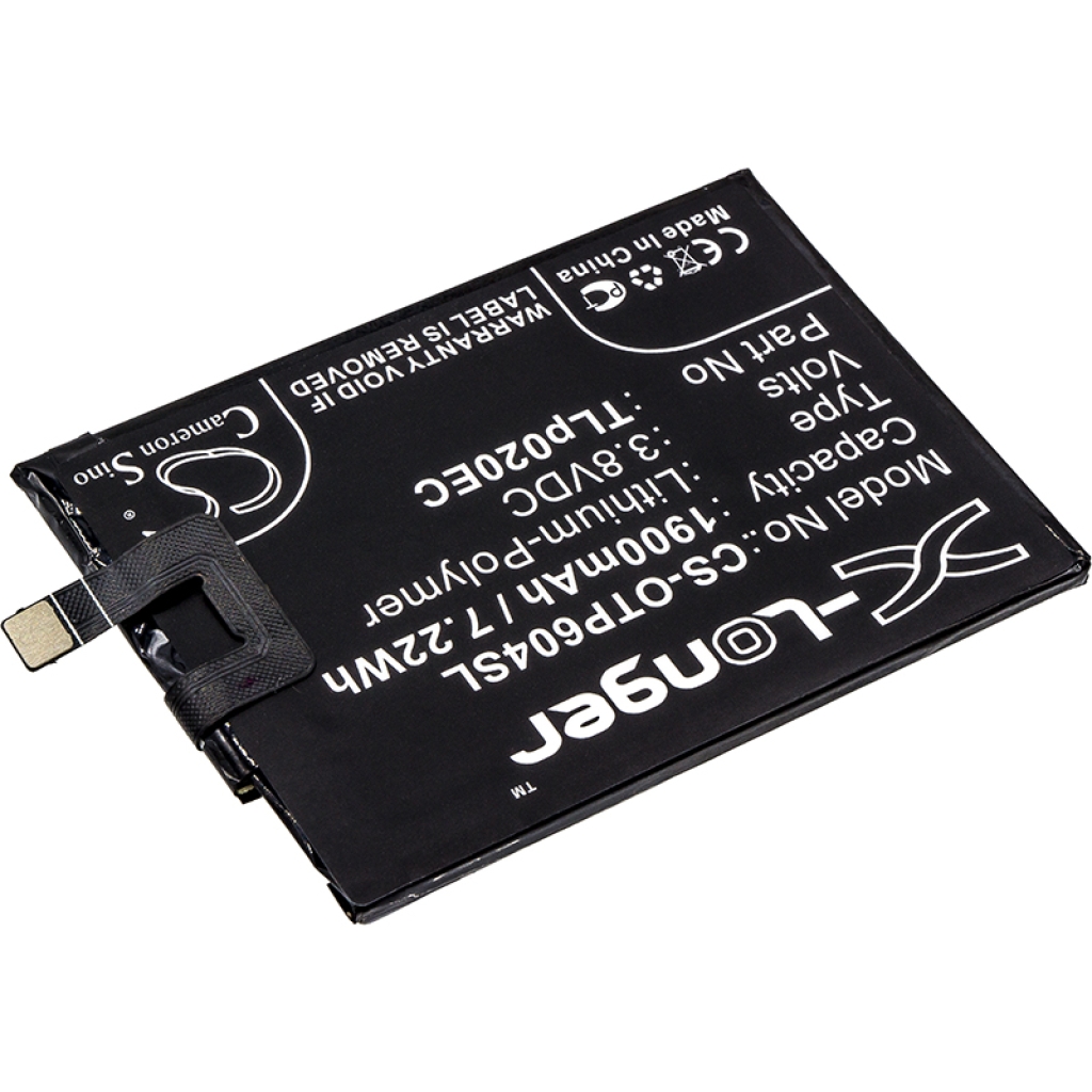 Batérie pre mobilné telefóny Alcatel CS-OTP604SL