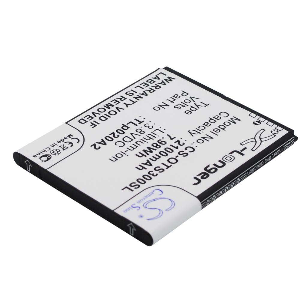 Batérie pre mobilné telefóny Alcatel CS-OTS300SL