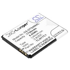 Compatible battery replacement for Alcatel TLI017C1,TLI017C7,TLI017D1