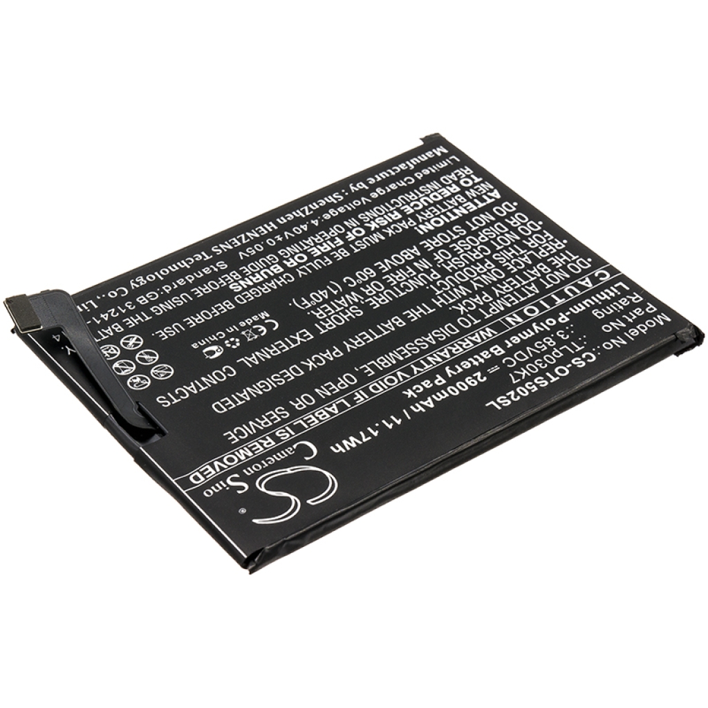 Batérie pre mobilné telefóny Alcatel CS-OTS502SL