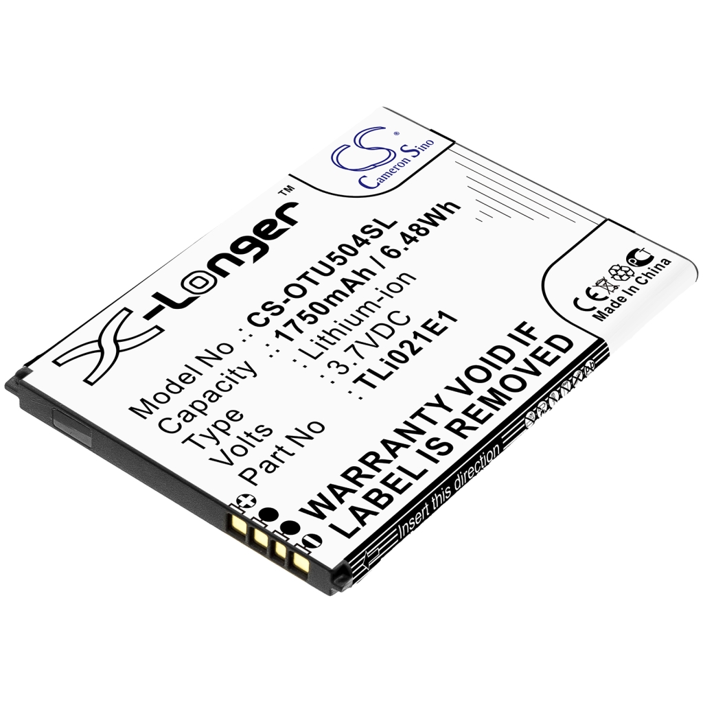 Batérie pre mobilné telefóny Alcatel CS-OTU504SL