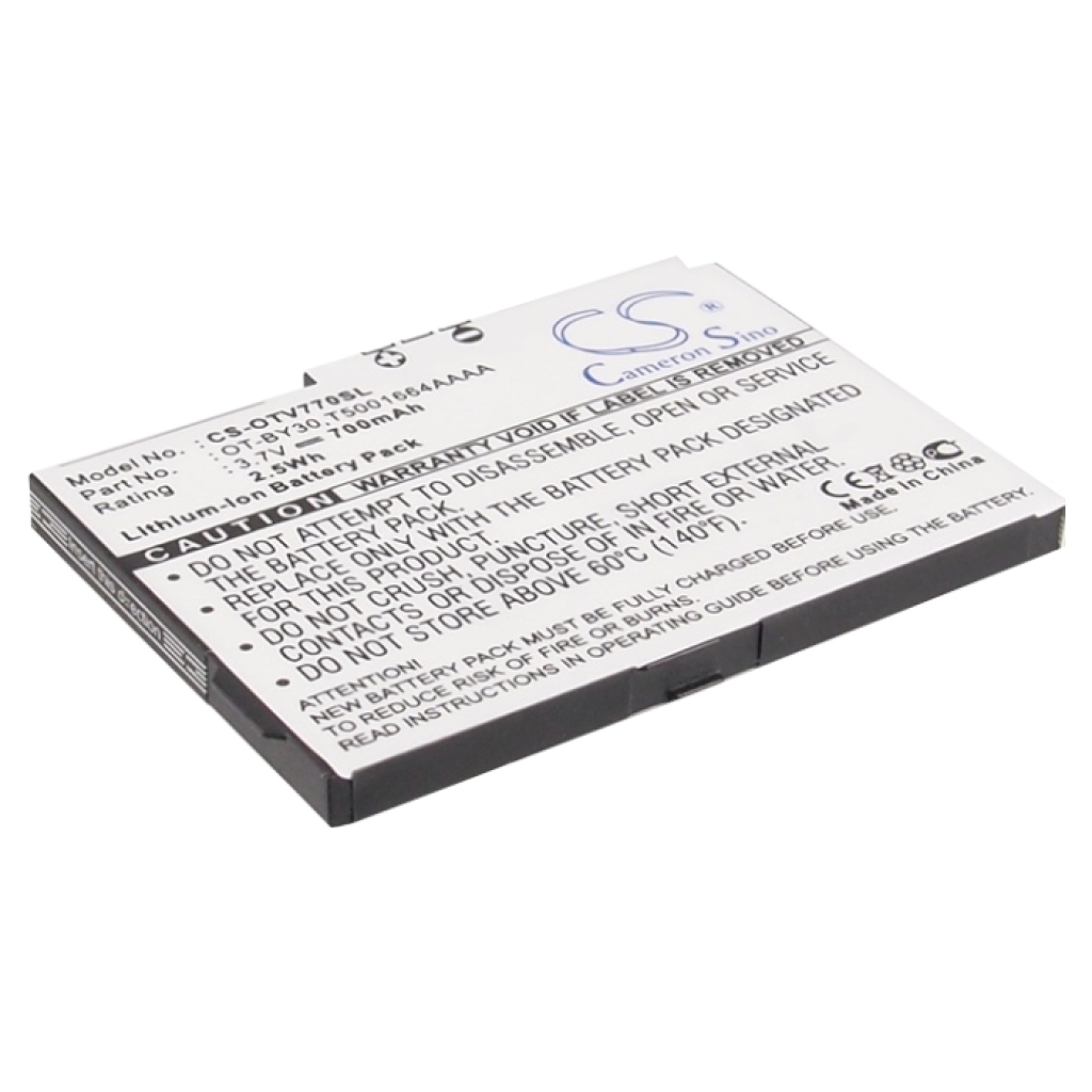 Batérie pre mobilné telefóny Alcatel CS-OTV770SL