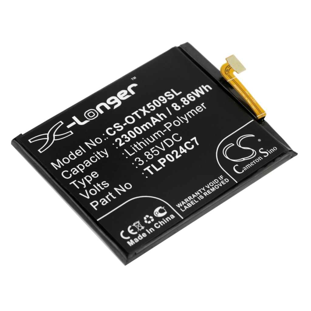 Batérie pre mobilné telefóny Alcatel CS-OTX509SL