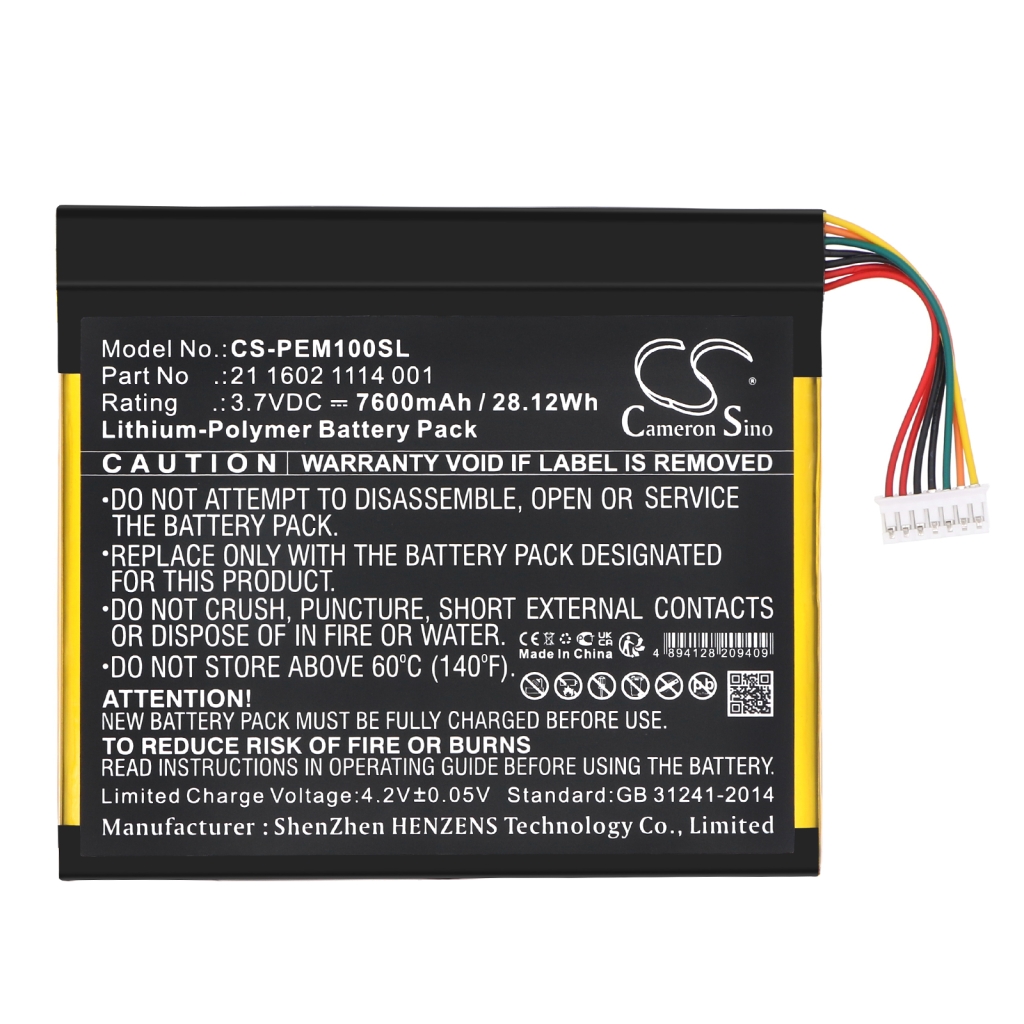 Batéria pre tablet Partner CS-PEM100SL