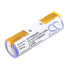 Kompatibilní náhrada baterie za Philips KR112RRL,US14430VR