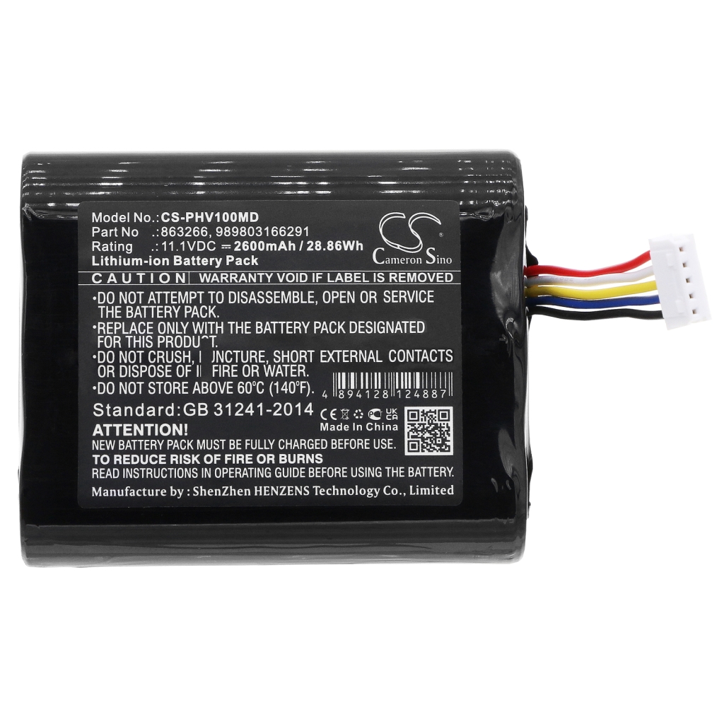 Lekárska batéria Philips CS-PHV100MD
