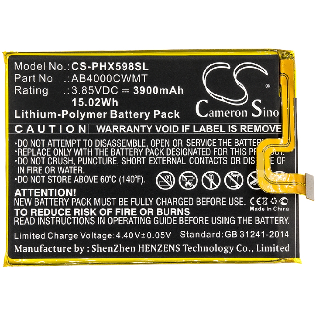 Batérie pre mobilné telefóny Philips CS-PHX598SL