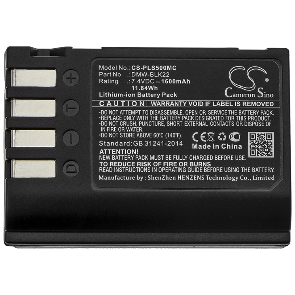 Batéria fotoaparátu Panasonic CS-PLS500MC