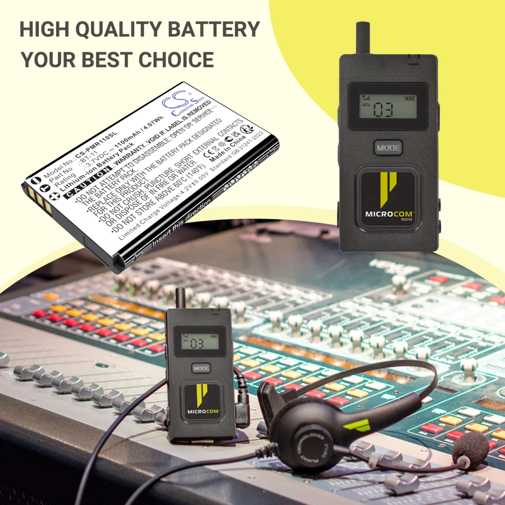 Speaker Battery Pliant CS-PMR110SL