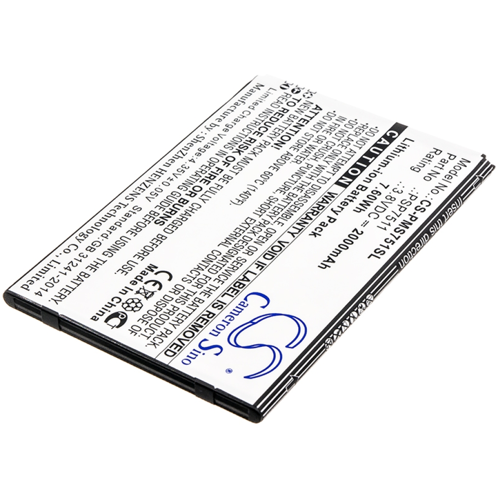 Batérie pre mobilné telefóny Prestigio CS-PMS751SL