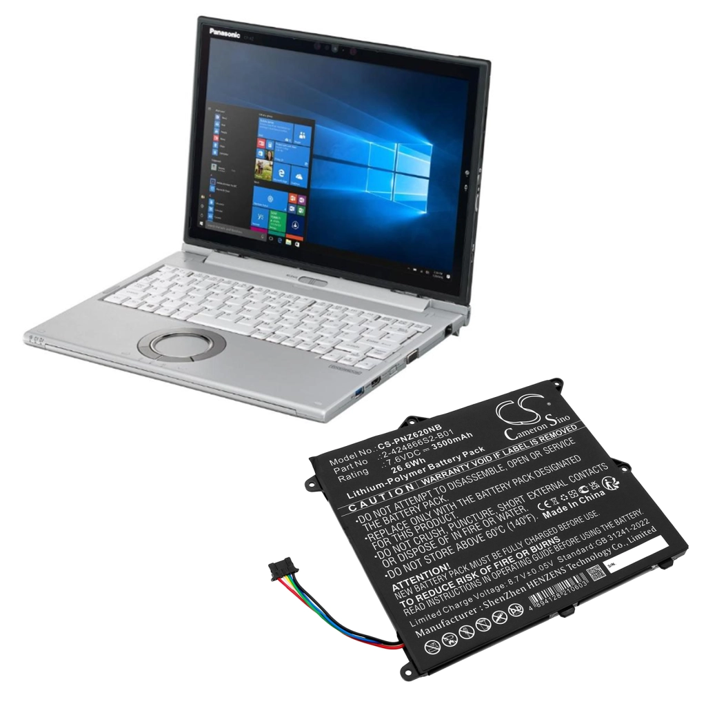 Notebook battery Panasonic CF-XZ6CFKQR
