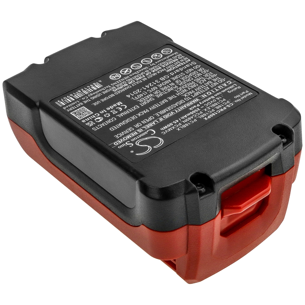 Priemyselné batérie Porter cable CS-PRC180PX