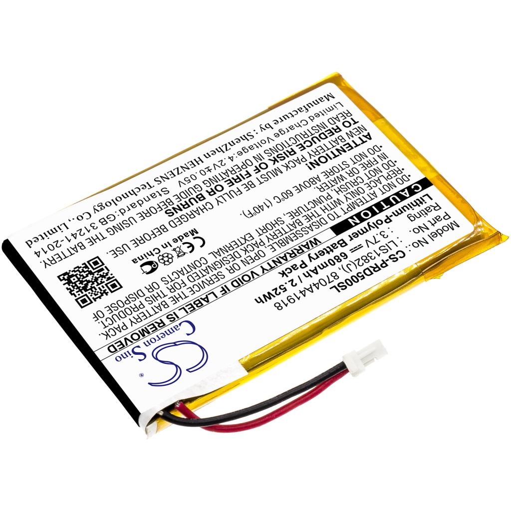 Batérie pre elektronické knihy, elektronické čítačky Sony CS-PRD500SL