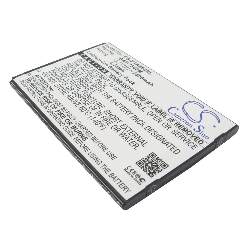 Batérie pre mobilné telefóny Pantech CS-PTA860SL