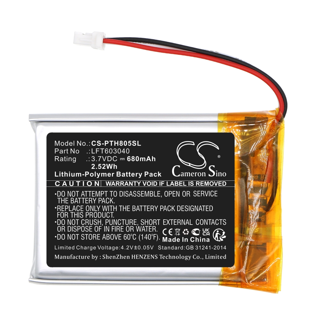 Batéria do bezdrôtovej náhlavnej súpravy Philips CS-PTH805SL