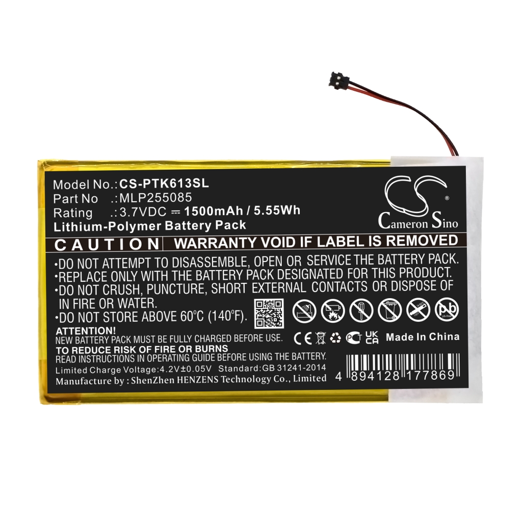 Batérie pre elektronické knihy, elektronické čítačky Pocketbook CS-PTK613SL