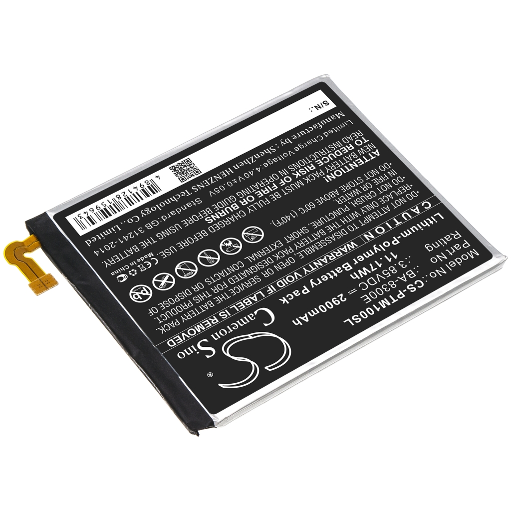 Batérie pre mobilné telefóny Pantech CS-PTM100SL