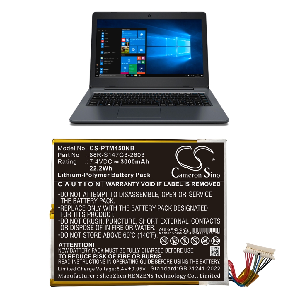 Baterie do notebooků Positivo CS-PTM450NB