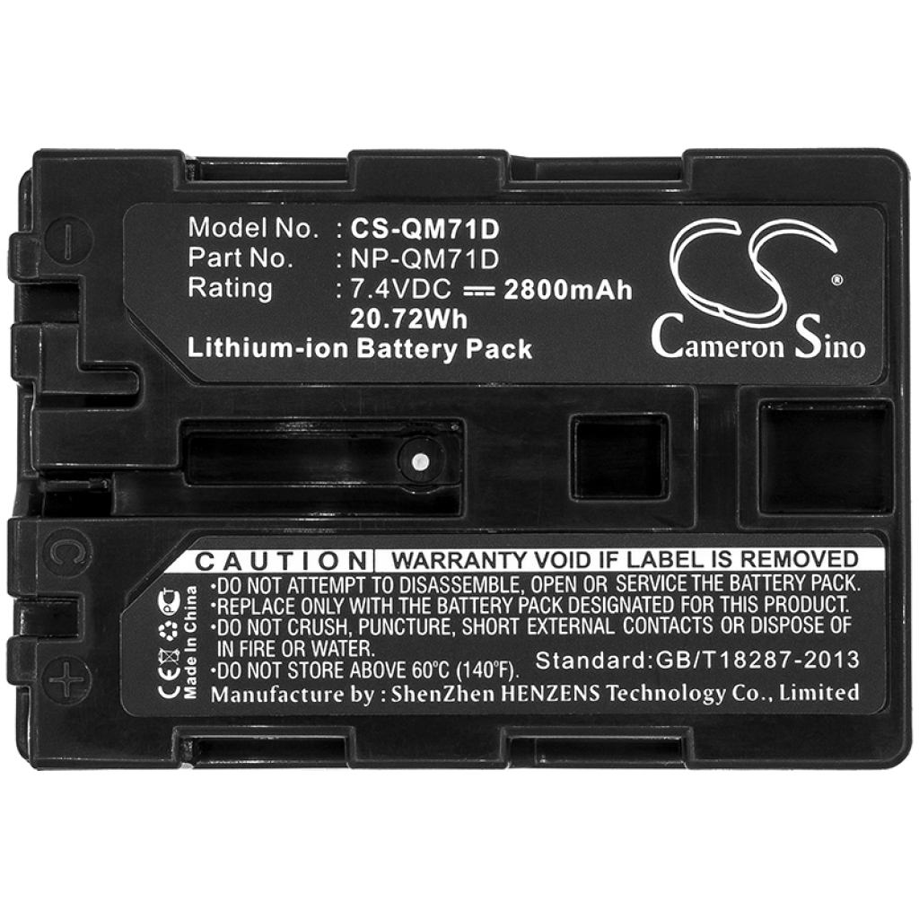Camera Battery Sony DCR-DVD201E