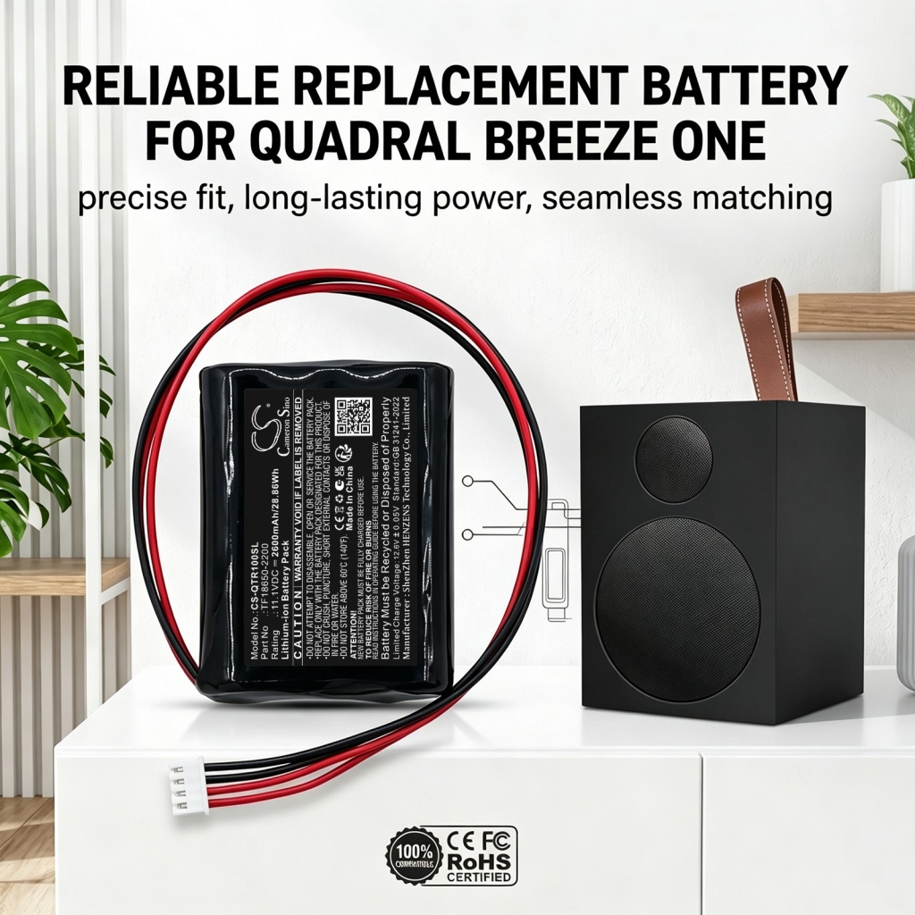 Baterie kompatibilní s Quadral Breeze One CS-QTR100SL