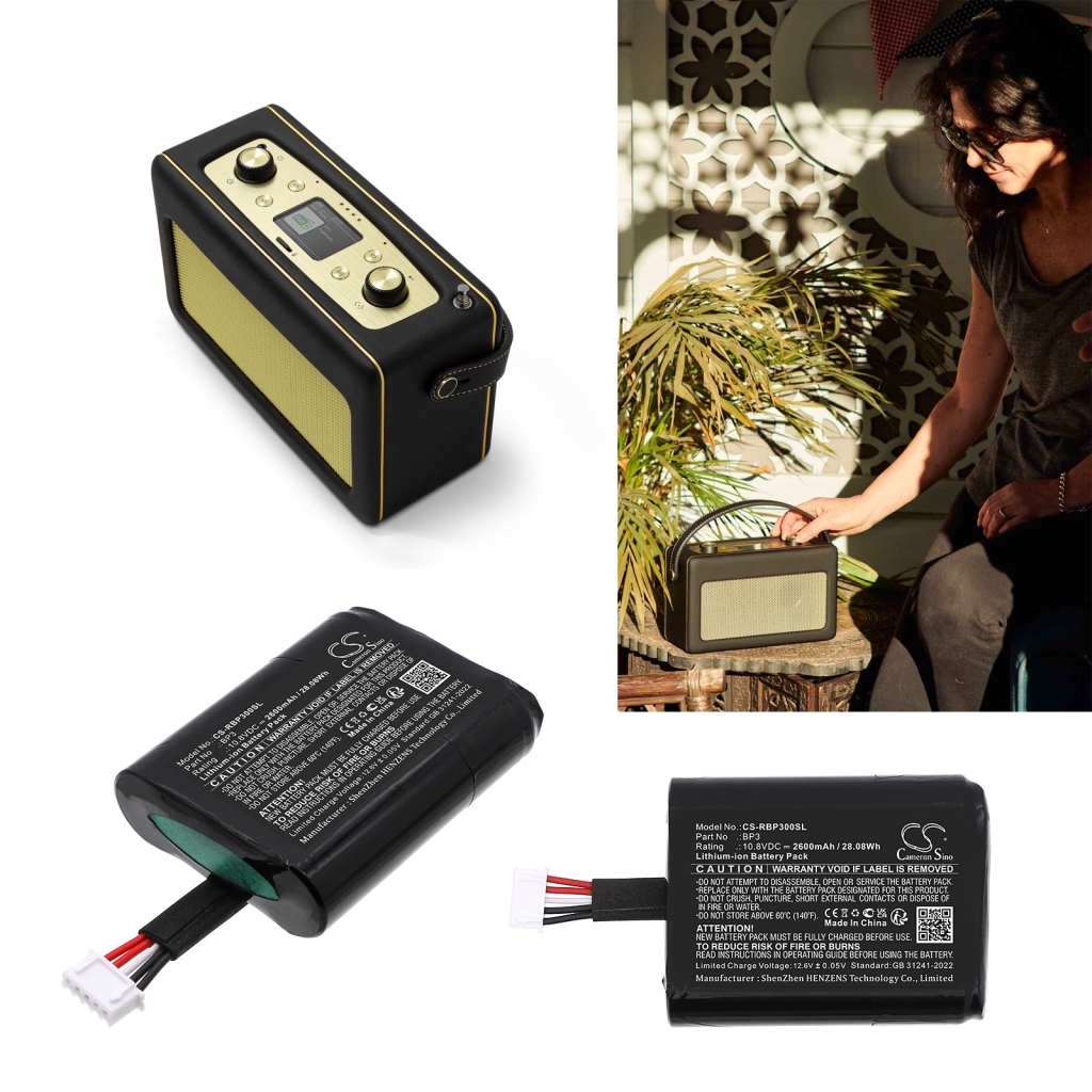 DAB Digital Battery Roberts CS-RBP300SL