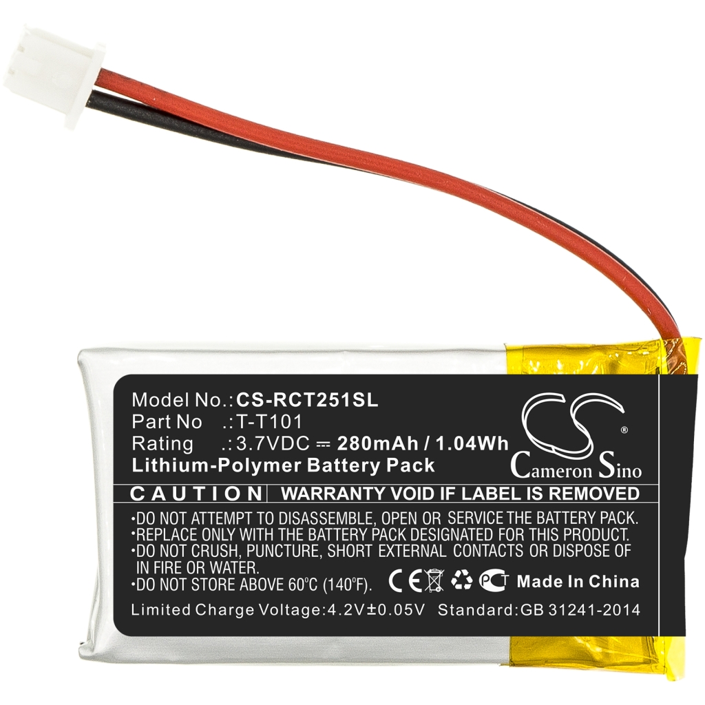 Batéria do bezdrôtovej náhlavnej súpravy Rca CS-RCT251SL