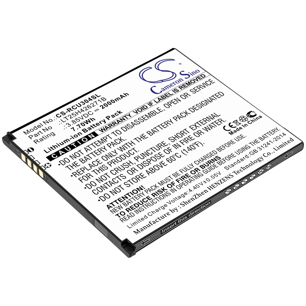 Batérie pre mobilné telefóny BLU CS-RCU304SL