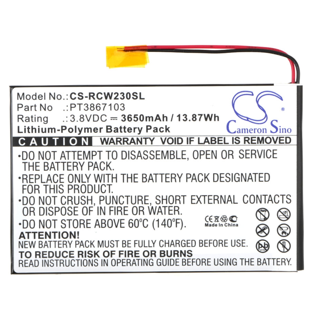 Batéria pre tablet Rca CS-RCW230SL