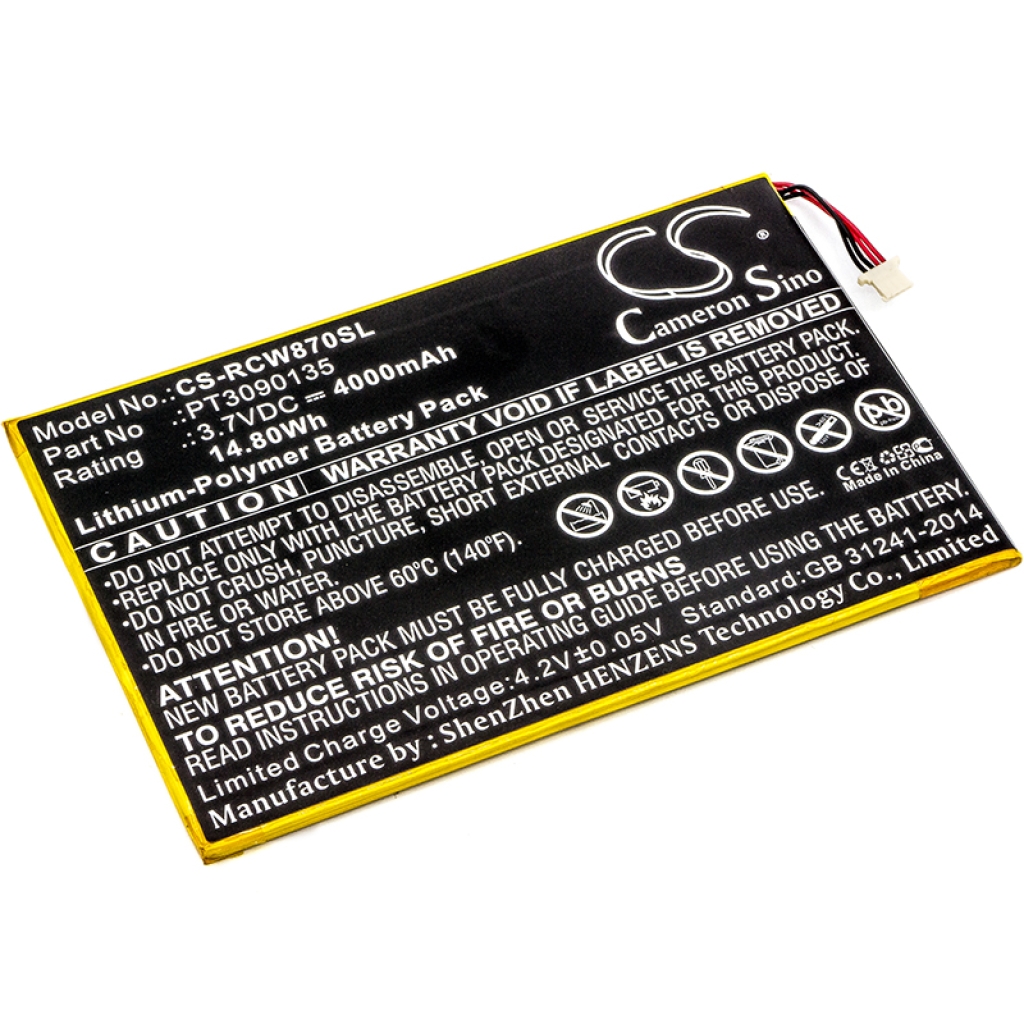 Batéria pre tablet Rca CS-RCW870SL