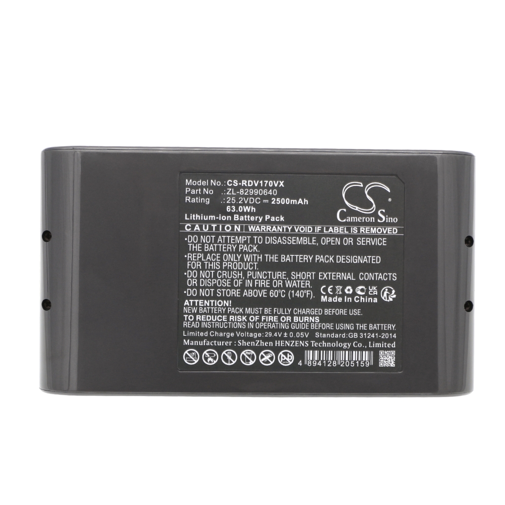 Batérie do vysávača Redroad CS-RDV170VX