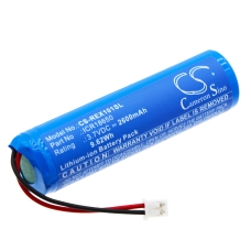 Compatible battery replacement for RESCOMF ICR18650
