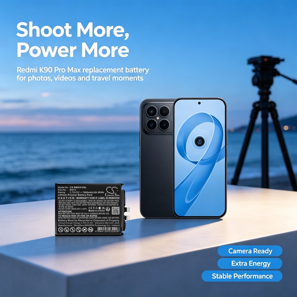 Baterie kompatibilní s Redmi K90 Pro Max CS-RMK910SL