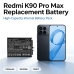 Baterie kompatibilní s Redmi K90 Pro Max CS-RMK910SL