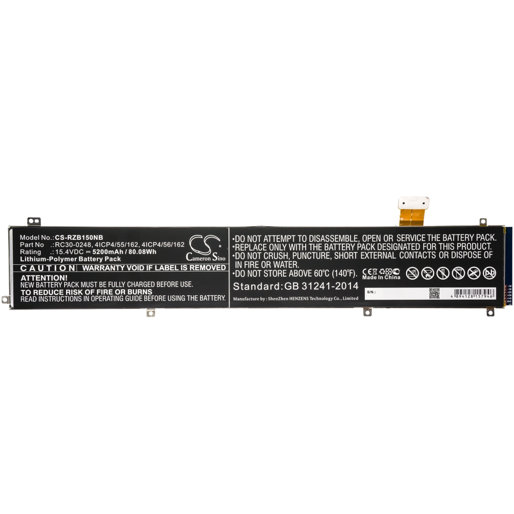 Batéria notebooku Razer CS-RZB150NB