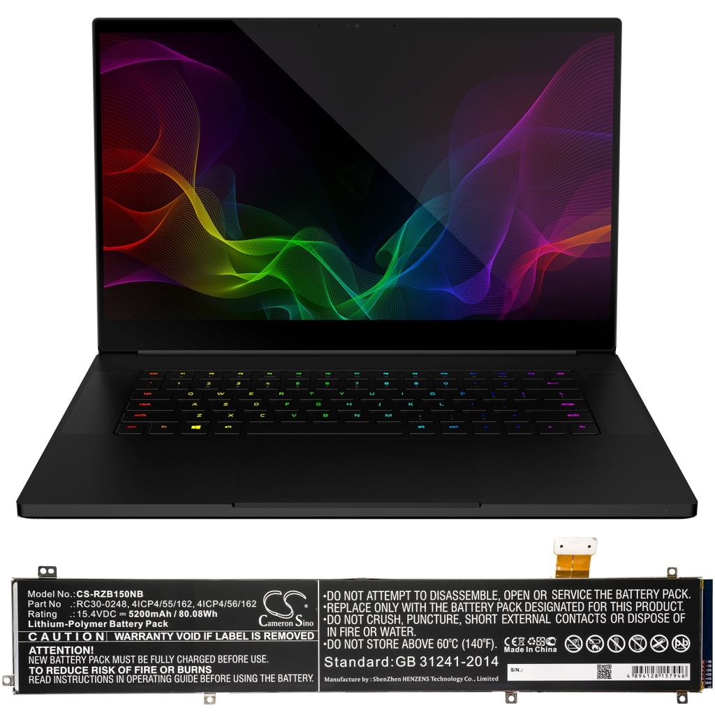 Batéria notebooku Razer CS-RZB150NB