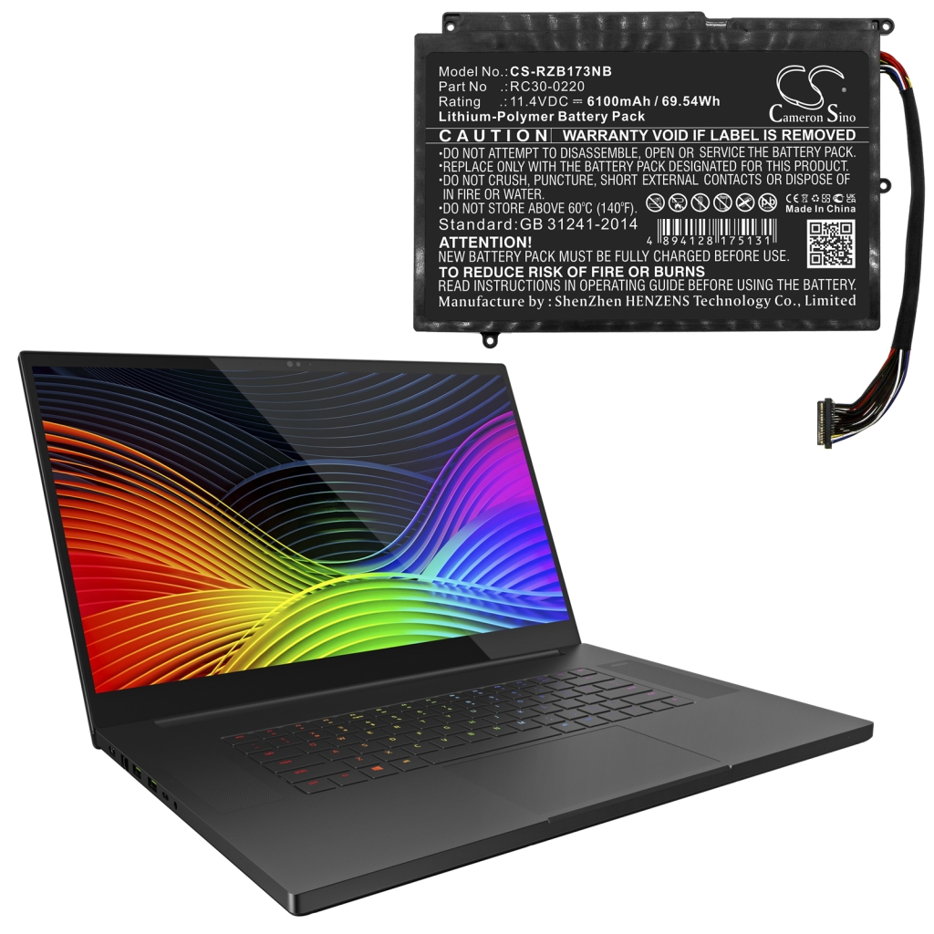 Batéria notebooku Razer CS-RZB173NB