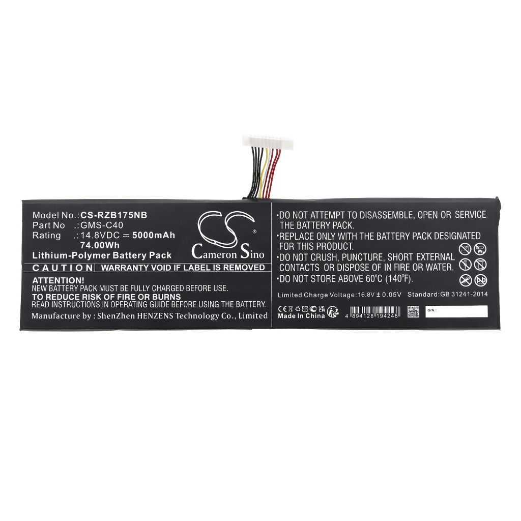 Batéria notebooku Razer CS-RZB175NB