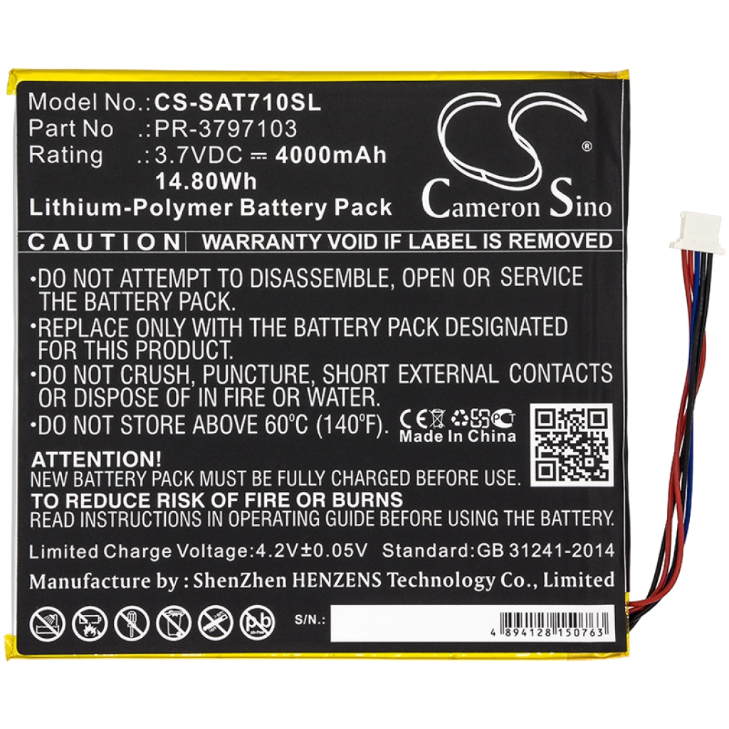 Batteries Tablet Battery CS-SAT710SL