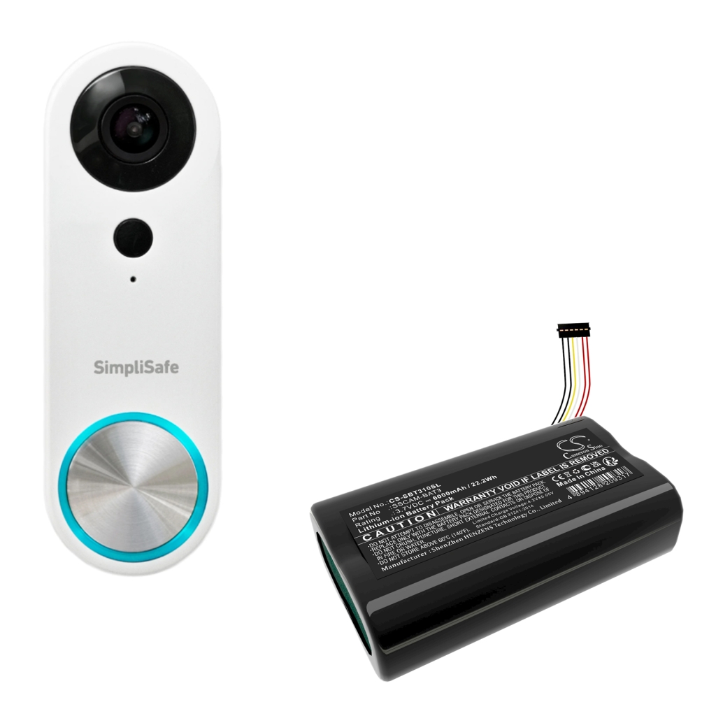 Batéria pre domáce bezpečnostné kamery Simplisafe CS-SBT310SL