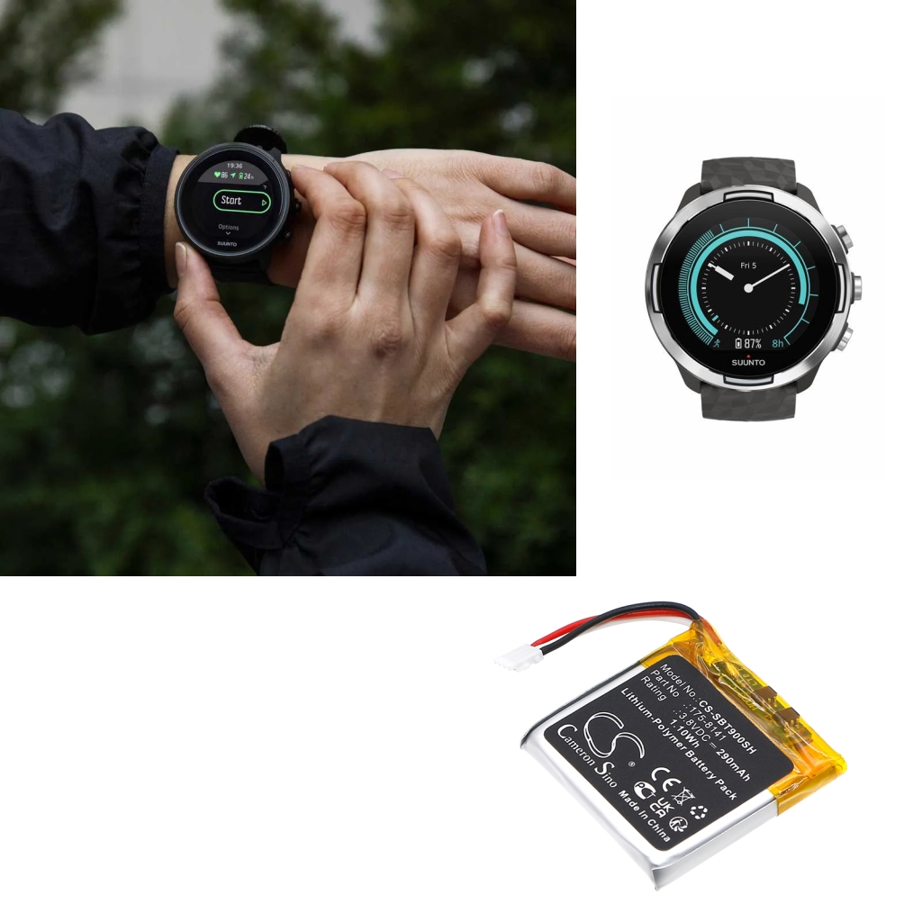 Batérie pre inteligentné hodinky Suunto CS-SBT900SH