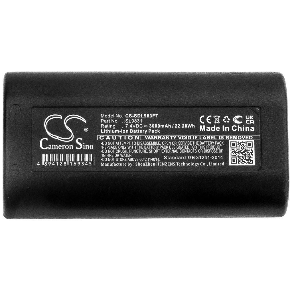 Batéria osvetľovacieho systému Sealife CS-SDL983FT