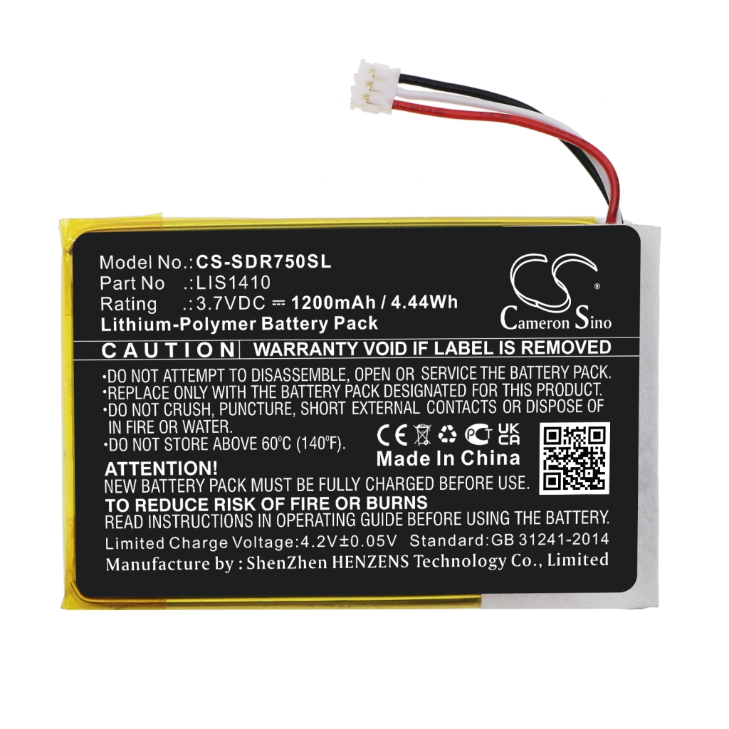Batéria do bezdrôtovej náhlavnej súpravy Sony CS-SDR750SL