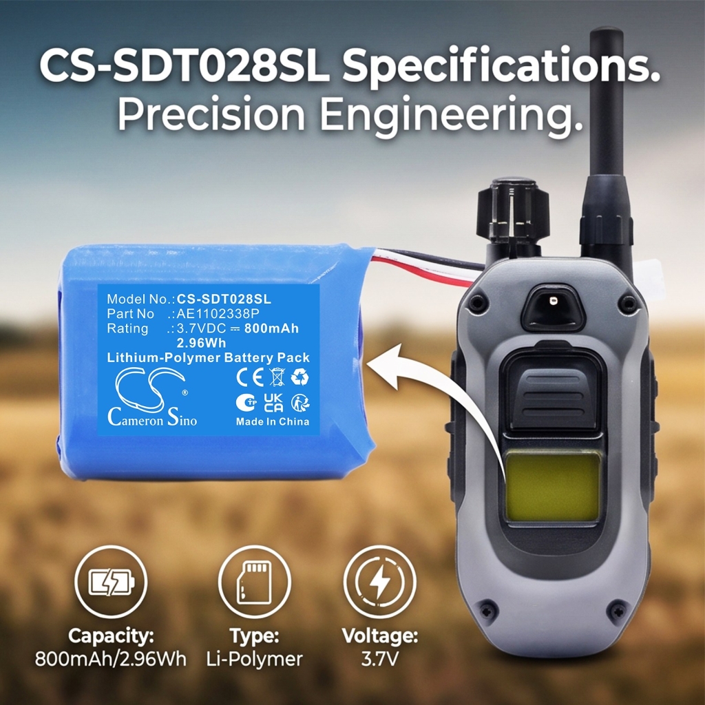 Batéria kompatibilné s Dogtra CS-SDT028SL