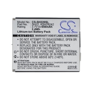 CS-SH220SL<br />Batérie pre   nahrádza batériu ASH29242