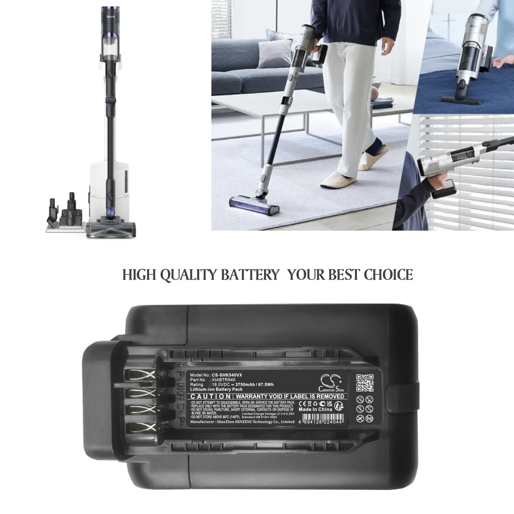 Vacuum Battery Shark CS-SHK540VX