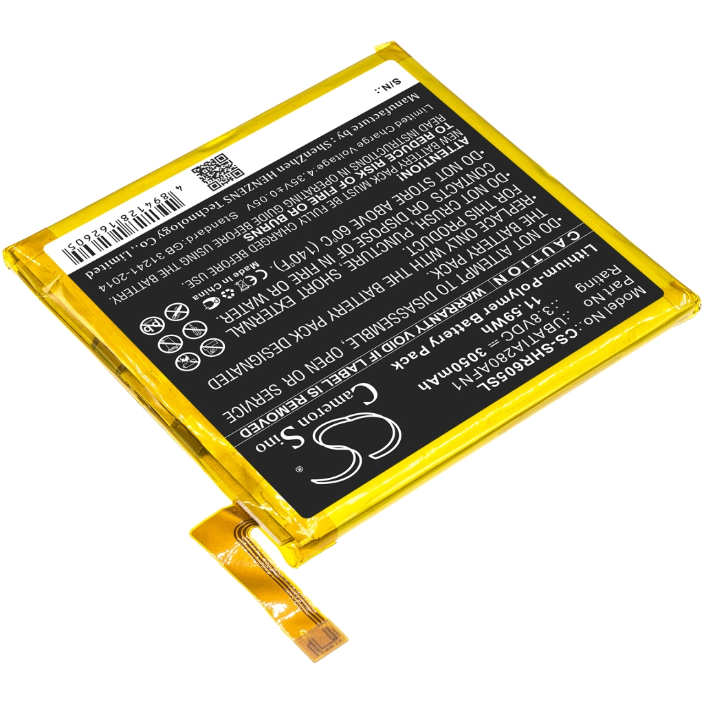 Batérie pre mobilné telefóny Sharp CS-SHR605SL