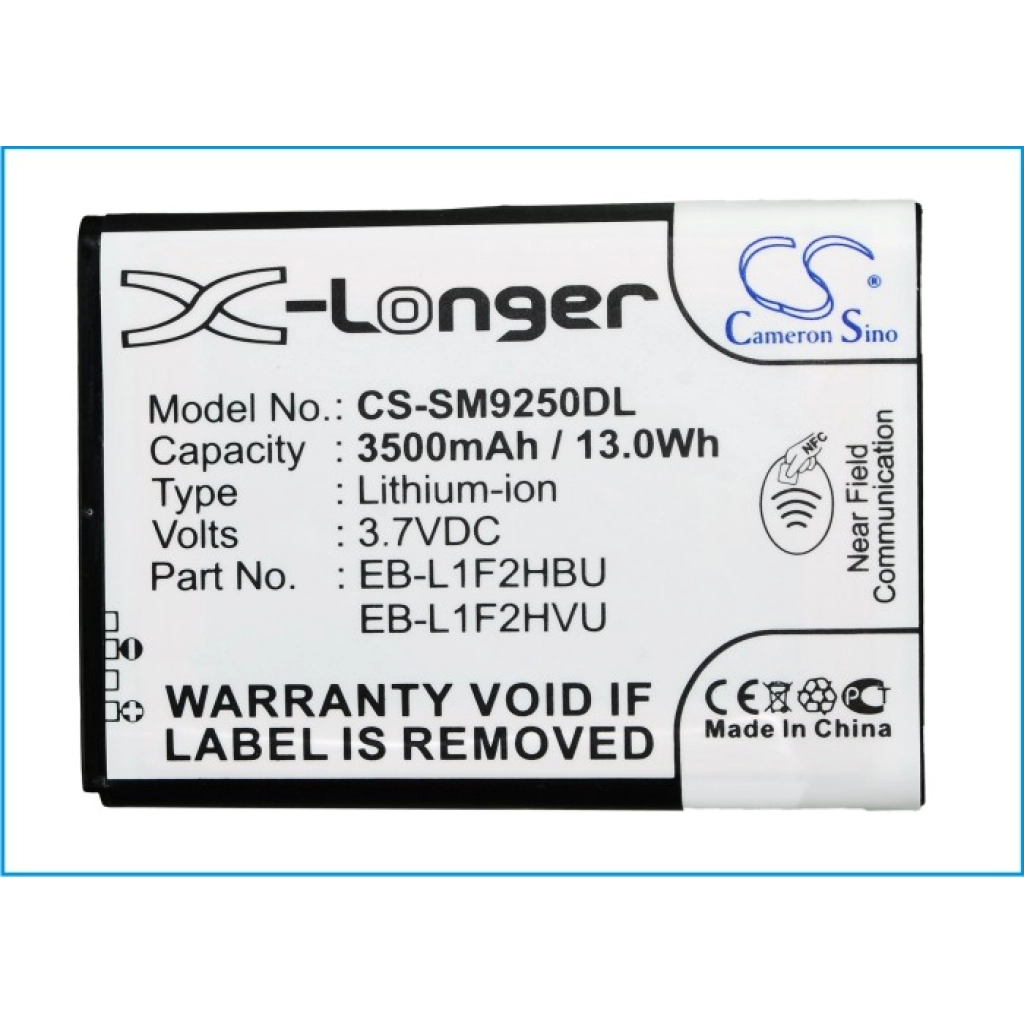 Battery Replaces EB-L1F2HVU
