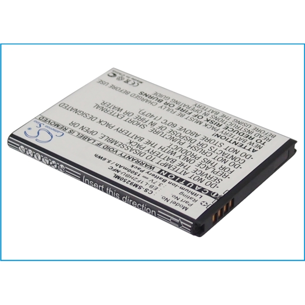 Baterie kompatibilní s Samsung CS-SM9250ML