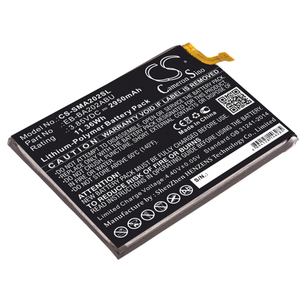 Batérie pre mobilné telefóny Samsung CS-SMA202SL
